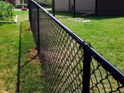 Chain link fence